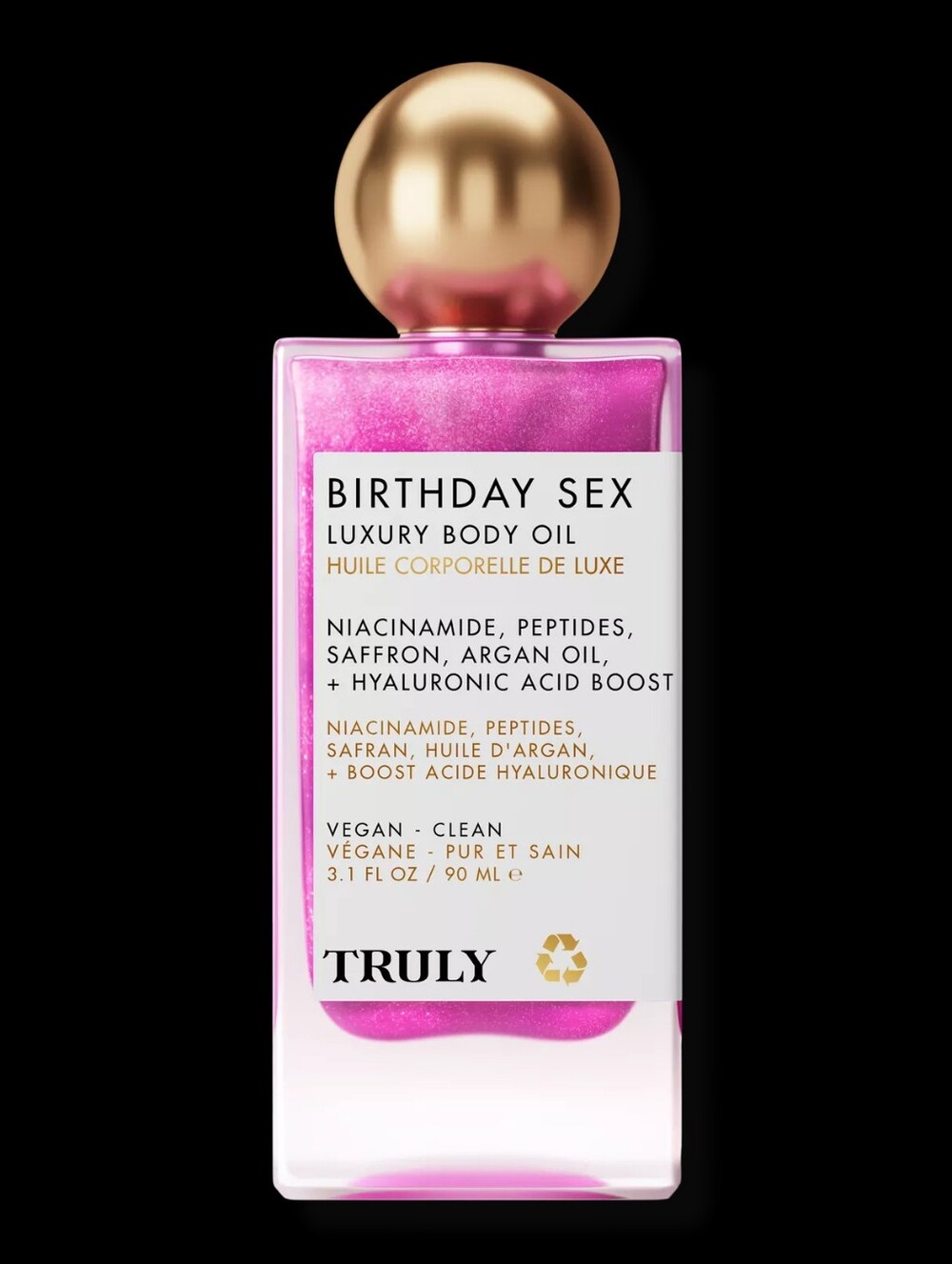 TRULY Birthday Sex Luxury Body Oil - PINK